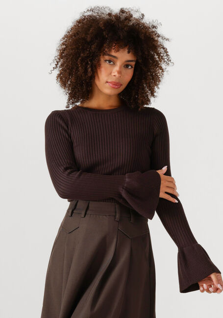 Bruine CO'COUTURE Top BALIN WIDE CUFF KNIT - large