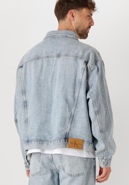 Blauwe CALVIN KLEIN Spijkerjas RELAXED DENIM JACKET - large
