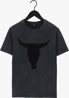 ALIX THE LABEL T-shirt LADIES KNITTED BULL T-SHIRT en noir