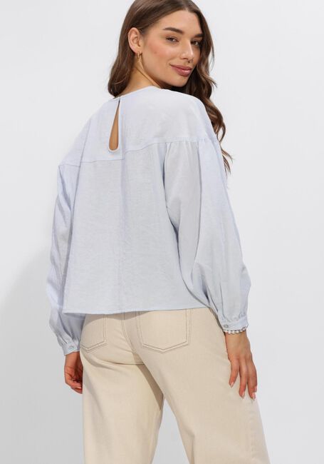 Lichtblauwe ANOTHER LABEL  ALFLORENCE TOP L/S - large