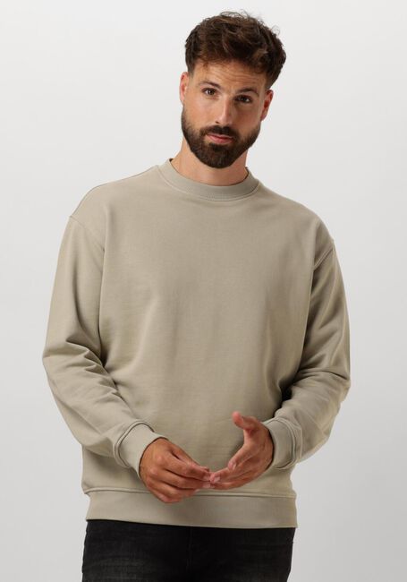 PURE PATH Chandail LOOSE FIT SWEATERS CREWNECK308 en vert - large