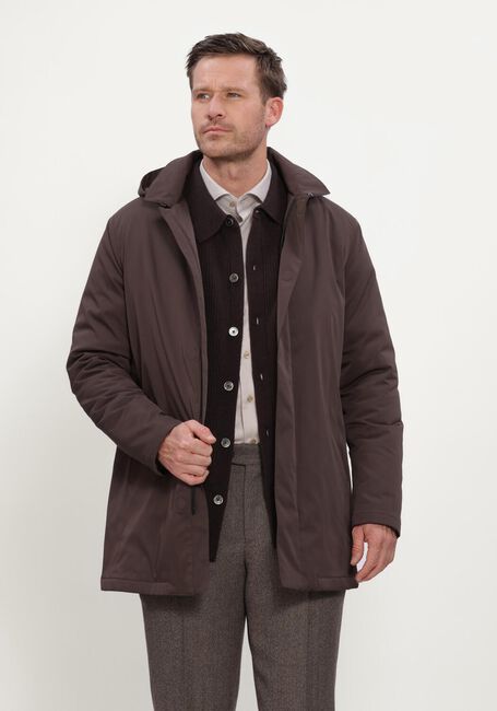 Bruine PROFUOMO Jassen OUTERW RAINCOAT MAGN - large