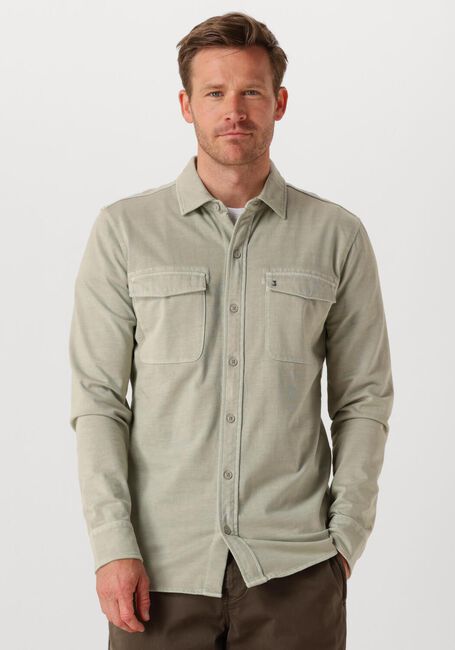 BUTCHER OF BLUE Surchemise FINN POCKET JERSEY OVERSHIRT en vert - large