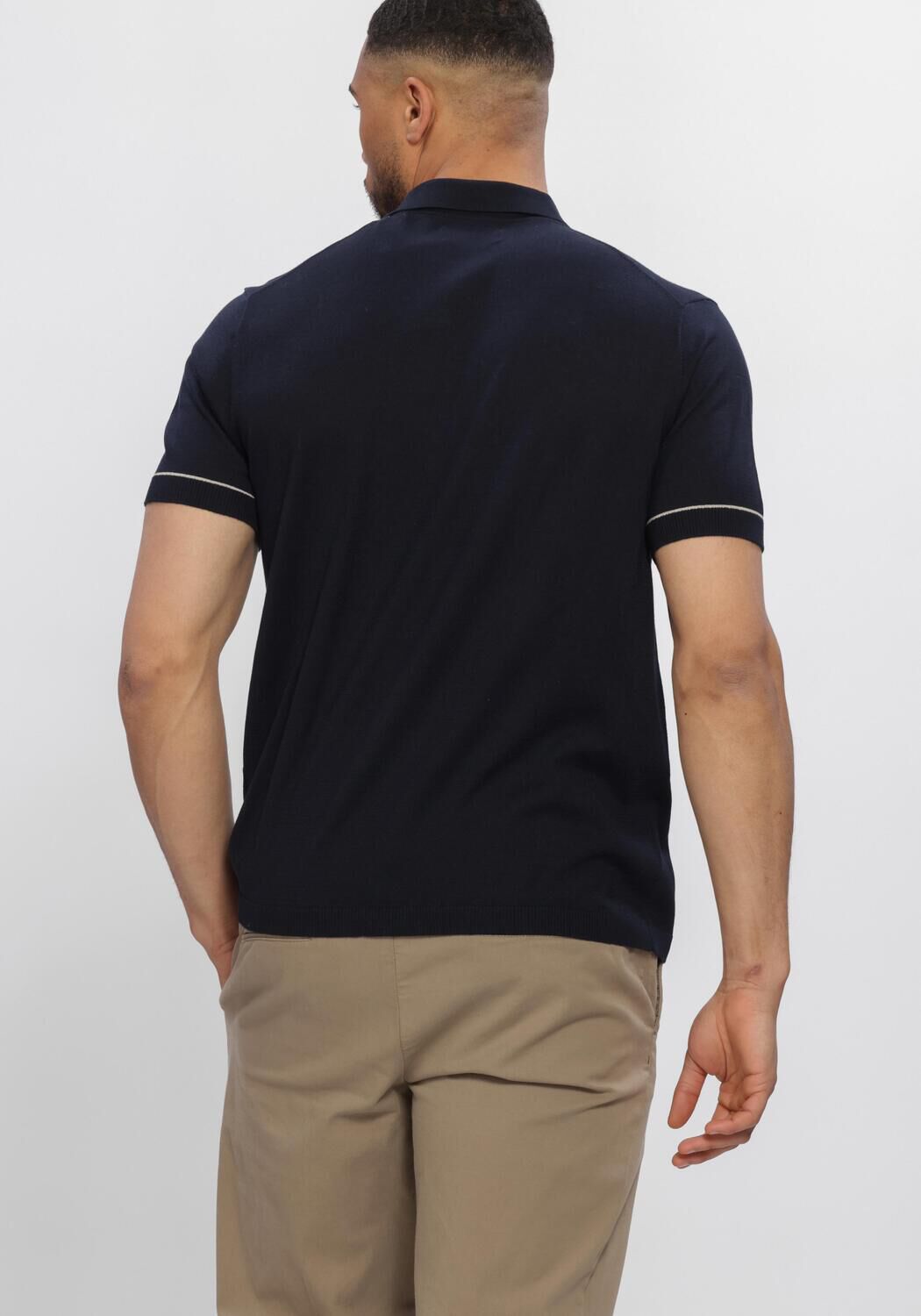 STEFANO LAURAN Polo POLO BASTIAN Bleu fonc&eacute; - large