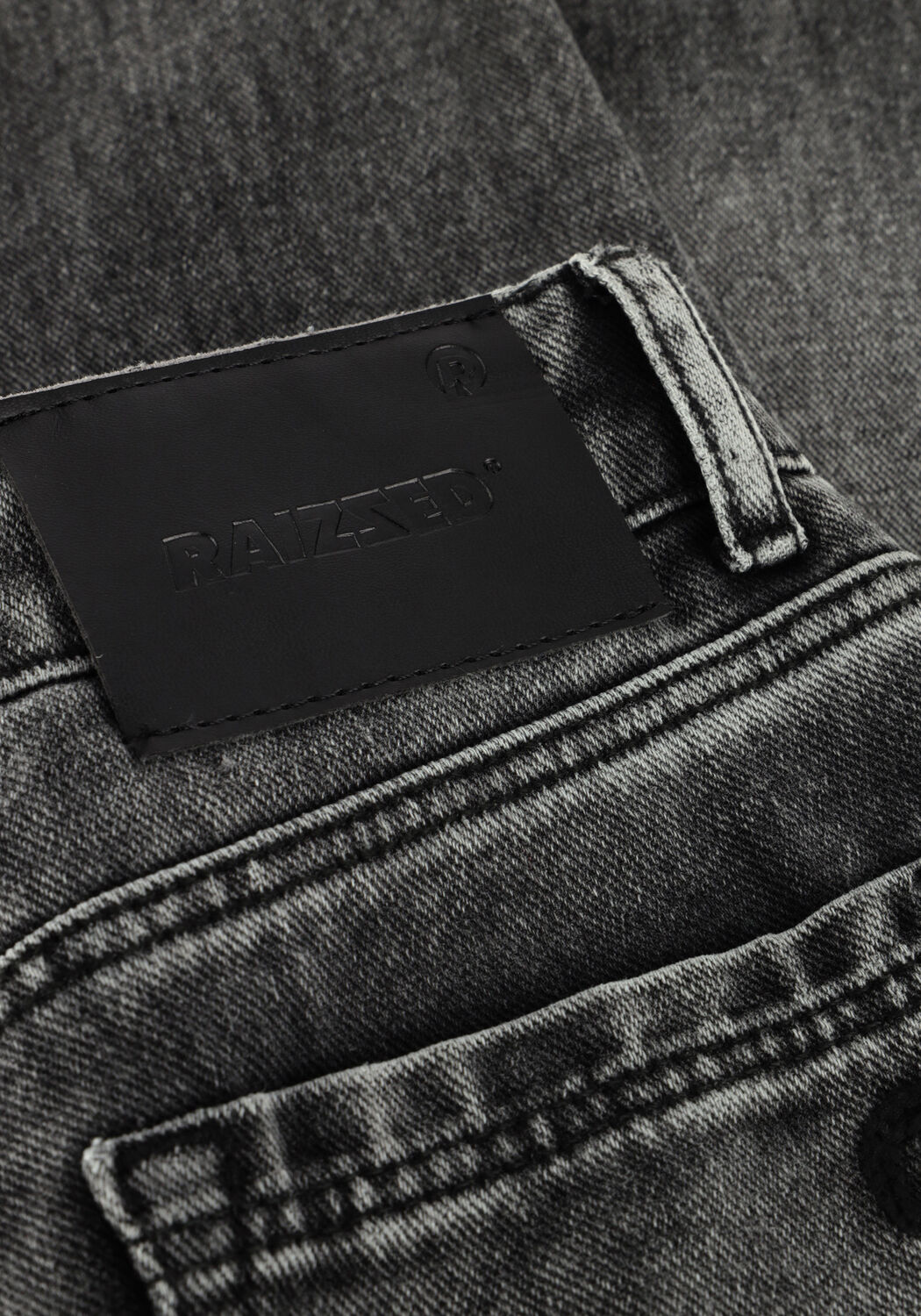 RAIZZED Straight leg jeans DENVER en gris - large