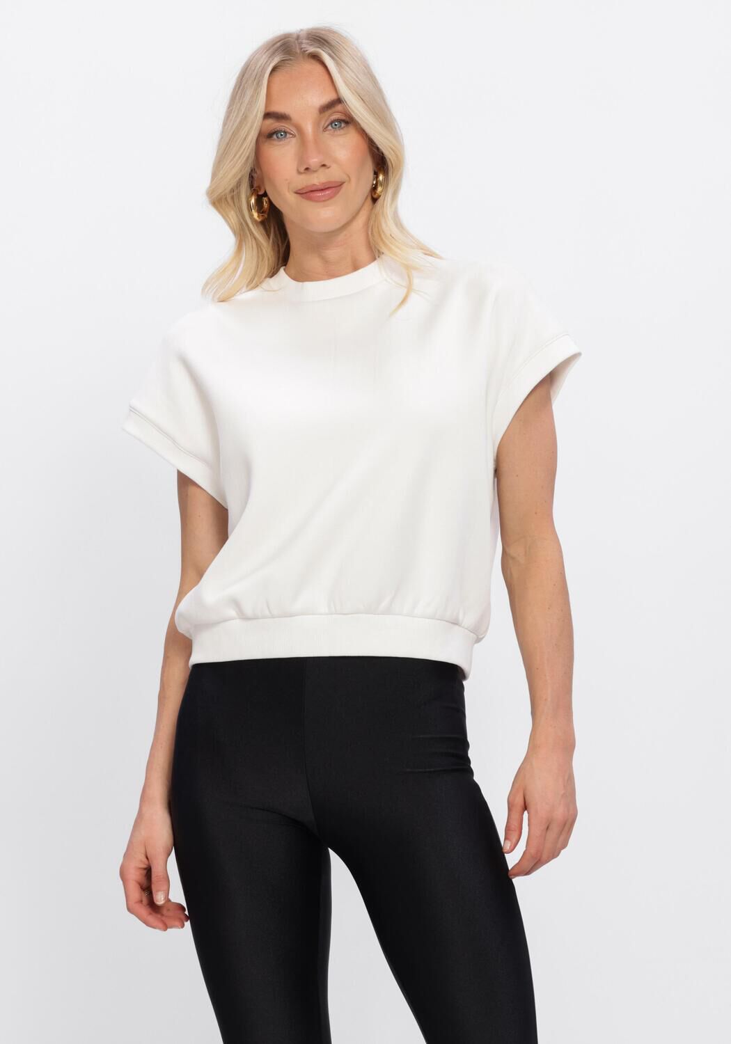STUDIO AMAYA Haut VALE SWEATER Blanc - large