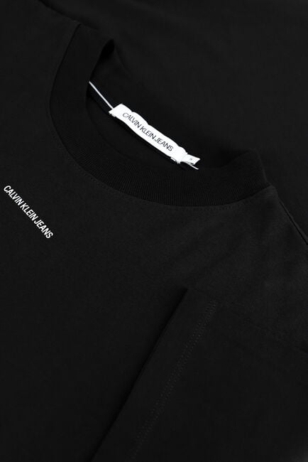 CALVIN KLEIN T-shirt MICRO BRANDING LOOSE TEE en noir - large
