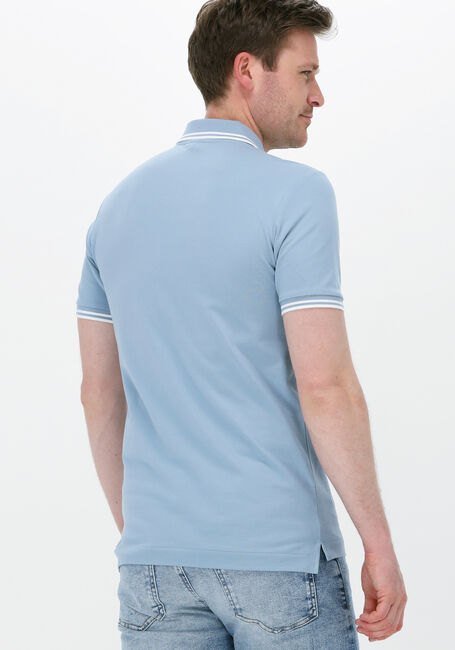 Blauwe G-STAR RAW Polo DUNDA SLIM STRIPE POLO S/S - large