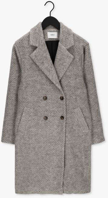 SIMPLE Manteau CAROLYN WV-WO-22-3 en gris - large