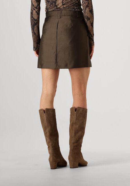 SECOND FEMALE Mini-jupe OREGON SKIRT Kaki - large