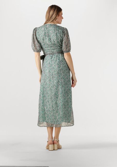 FREEBIRD Robe midi BLOSSOM SS FLOWER en vert - large