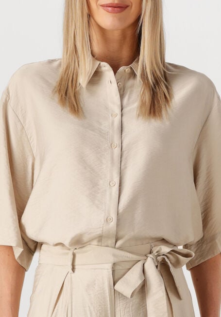 Beige MSCH COPENHAGEN  MSCHNYLA AMABELLE 2 4 SHIRT - large