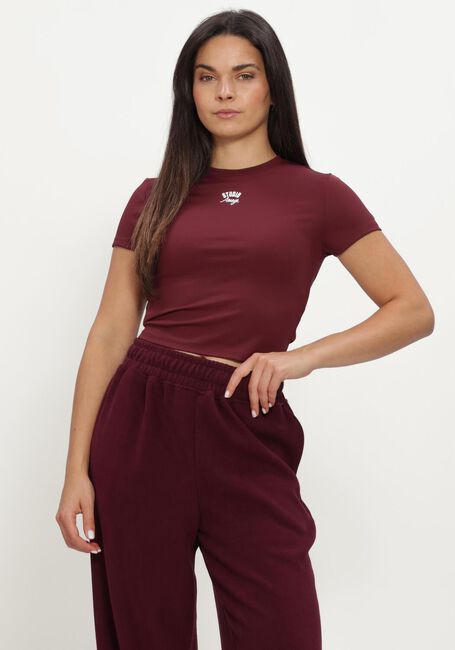 STUDIO AMAYA T-shirt ESSENTIEL TEE - BORDEAUX Bordeaux - large