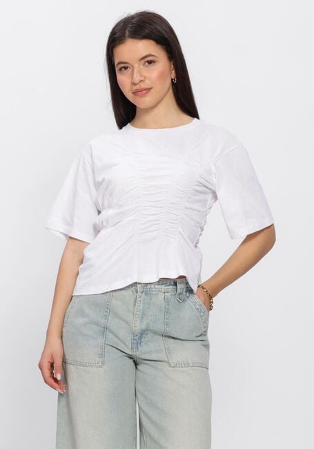 EDITED EDITH T-SHIRT Hauts & T-shirts en blanc - large