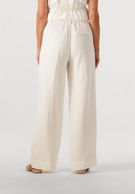 Witte SECOND FEMALE Broeken/jumpsuits LINO TROUSSERS - large