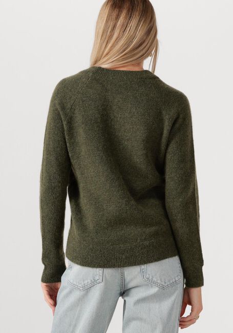 SELECTED FEMME Pull LULU LS KNIT O-NECK B en vert - large