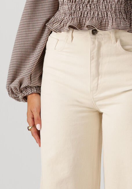 BY-BAR Wide jeans JADEN OFF WHITE PANT Blanc - large