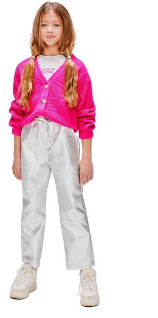 RETOUR Pantalon large HEIKE en argent - large