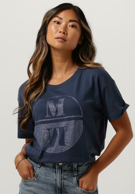 MOS MOSH T-shirt MMVICCI O-SS TEE en bleu - large