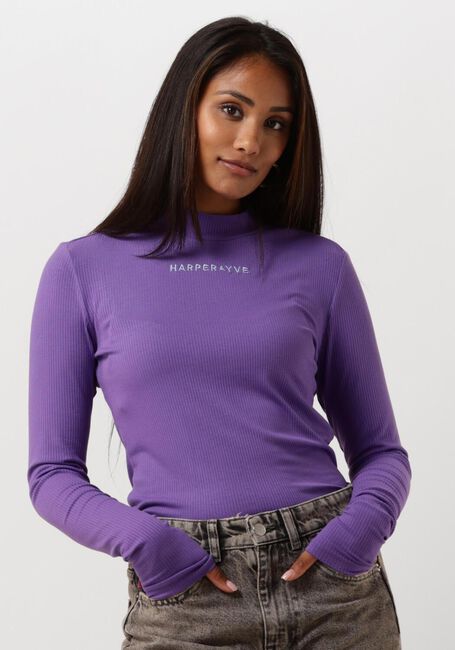 HARPER & YVE Haut JANE-LS en violet - large