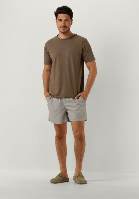 Olijf SELECTED HOMME Zwembroeken SLHCOOPER SEERSUCKER SWIMSHORTS - large