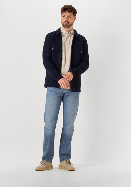 Ecru SELECTED MEN Casual overhemd SLHREGDANNI CORD BD LS SHIRT - large