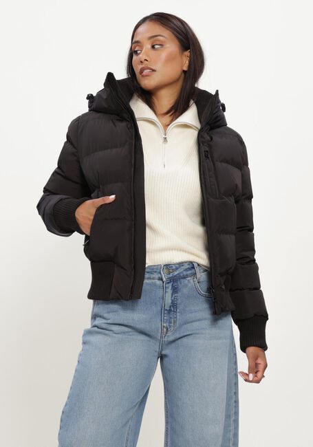 Zwarte AIRFORCE Gewatteerde jas TATE BOMBER - large