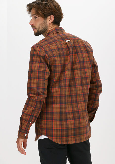 Bruine FORÉT Overshirt ROUGH OVERSHIRT - large