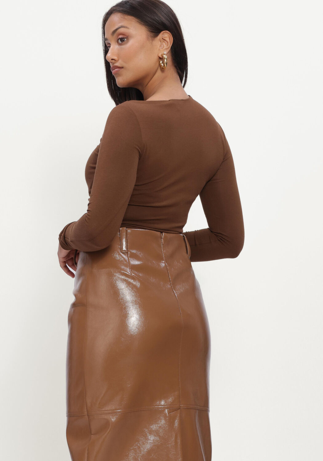 Bruine JOSH V Top LENIE TOP - large