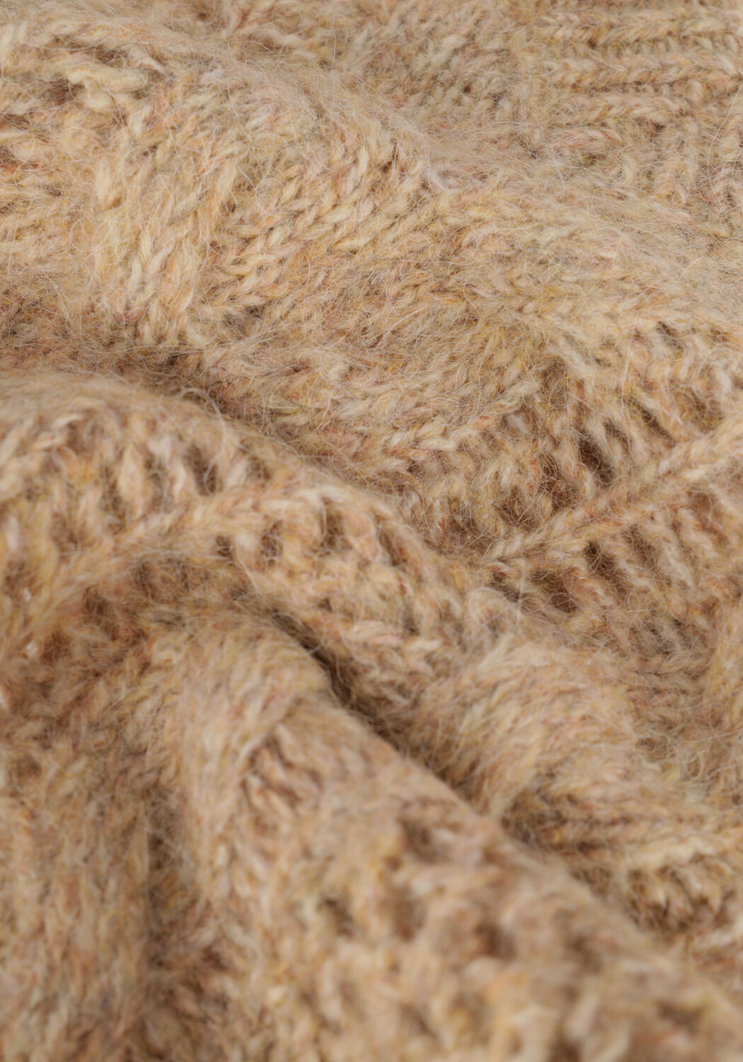 Camel MOS MOSH Trui IMMA V-NECK KNIT - large