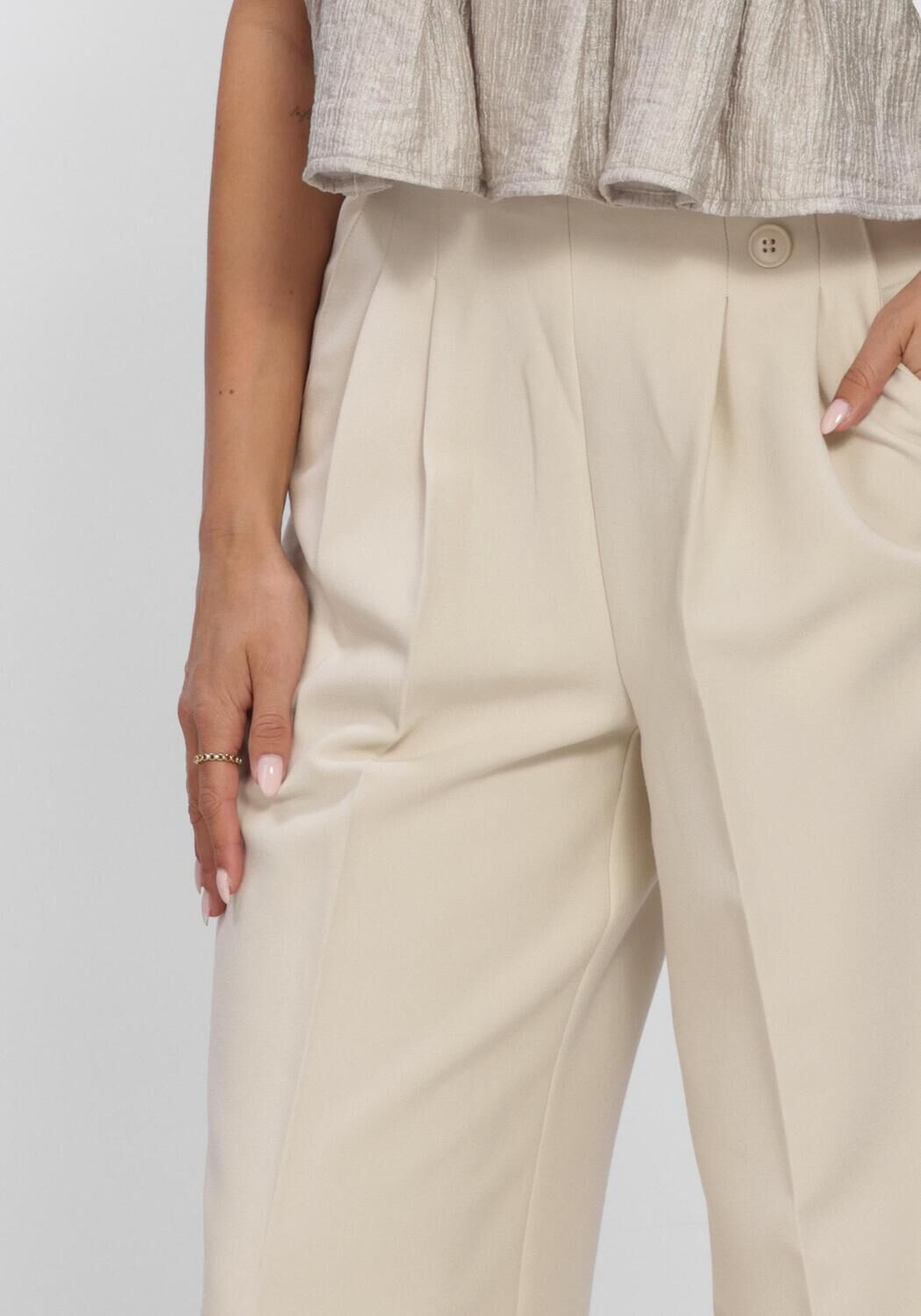 CO'COUTURE ACILECC PLEAT PANT LL Pantalons &Eacute;cru - large