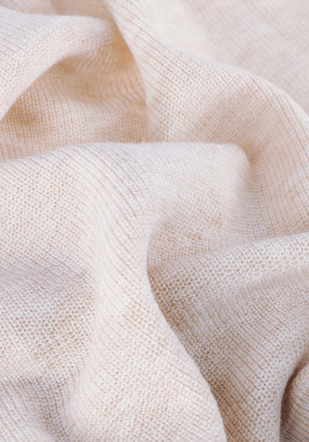 Gebroken wit ANOTHER LABEL Trui LEN KNITTED PULL L/S - large