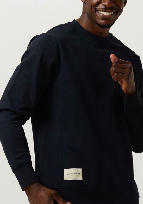 ANERKJENDT Chandail AKRUBEN SWEAT NOOS - GOTS Bleu foncé - large