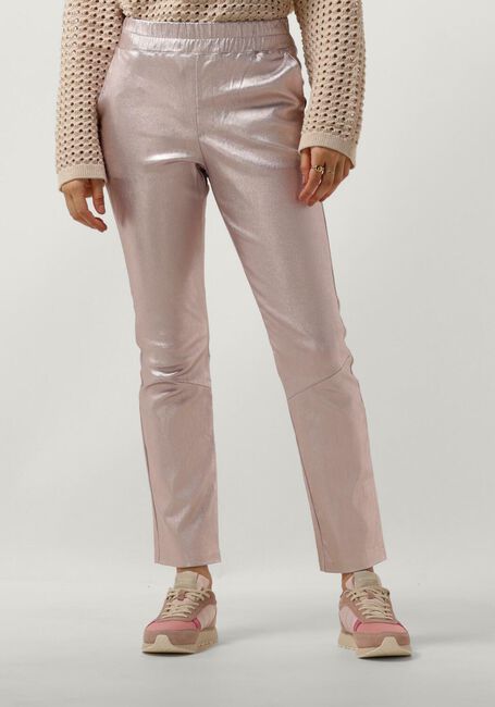 IBANA Pantalon PABLO METALLIC Rose clair - large