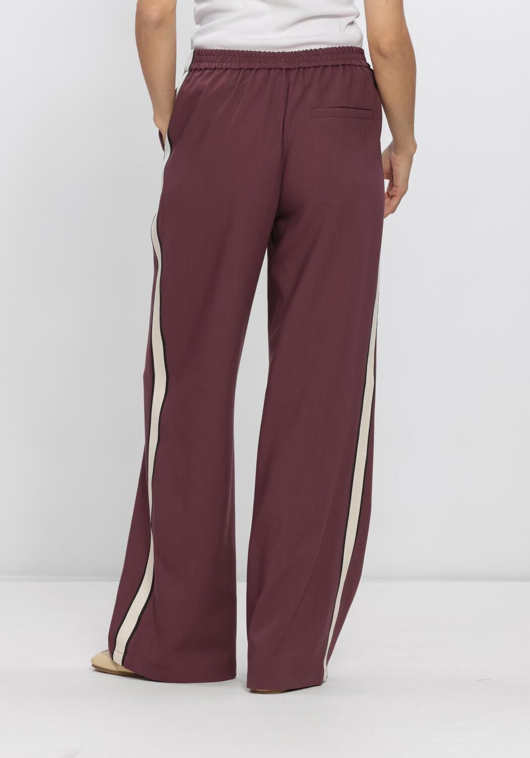 MODSTR&Ouml;M VILDARMD PANTS Pantalons Bordeaux - large