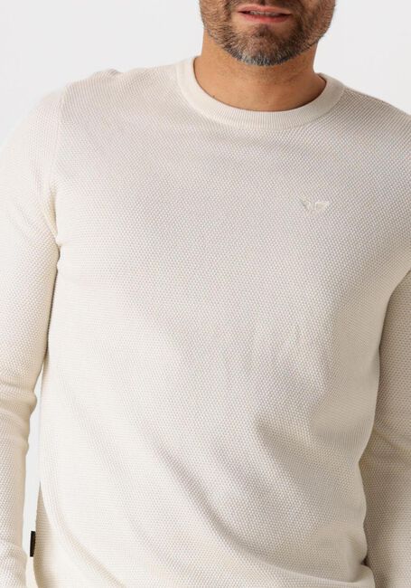 Beige PME LEGEND Trui R-NECK COTTON MODAL - large