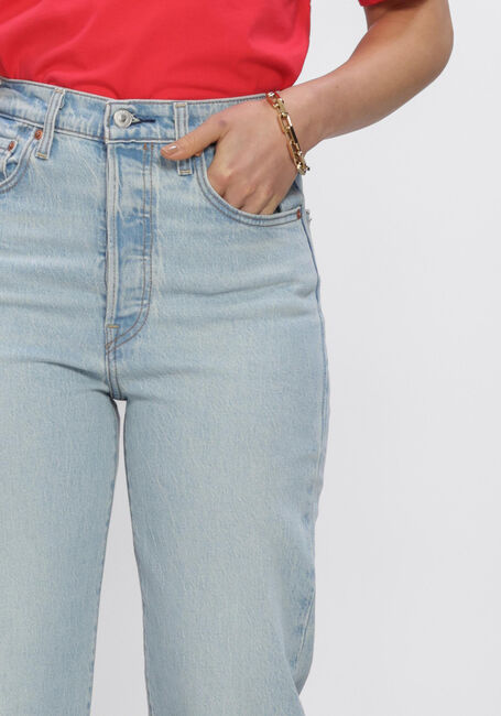 LEVI'S Straight leg jeans RIBCAGE FULL LENGTH en bleu - large