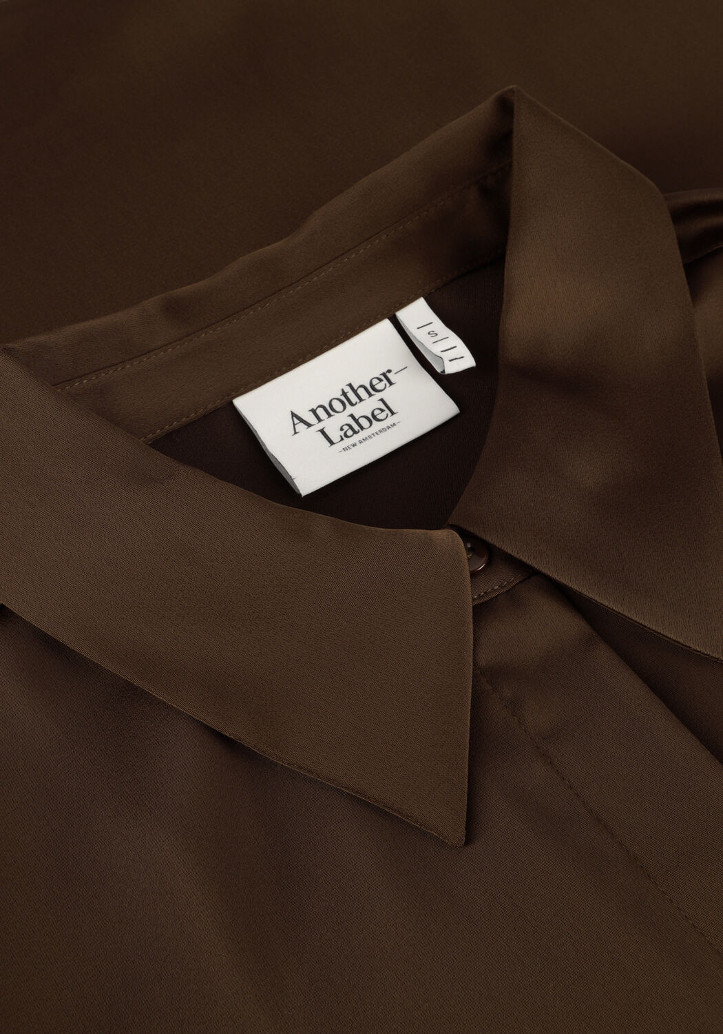 Bruine ANOTHER LABEL  CAROLINE SHIRT - large