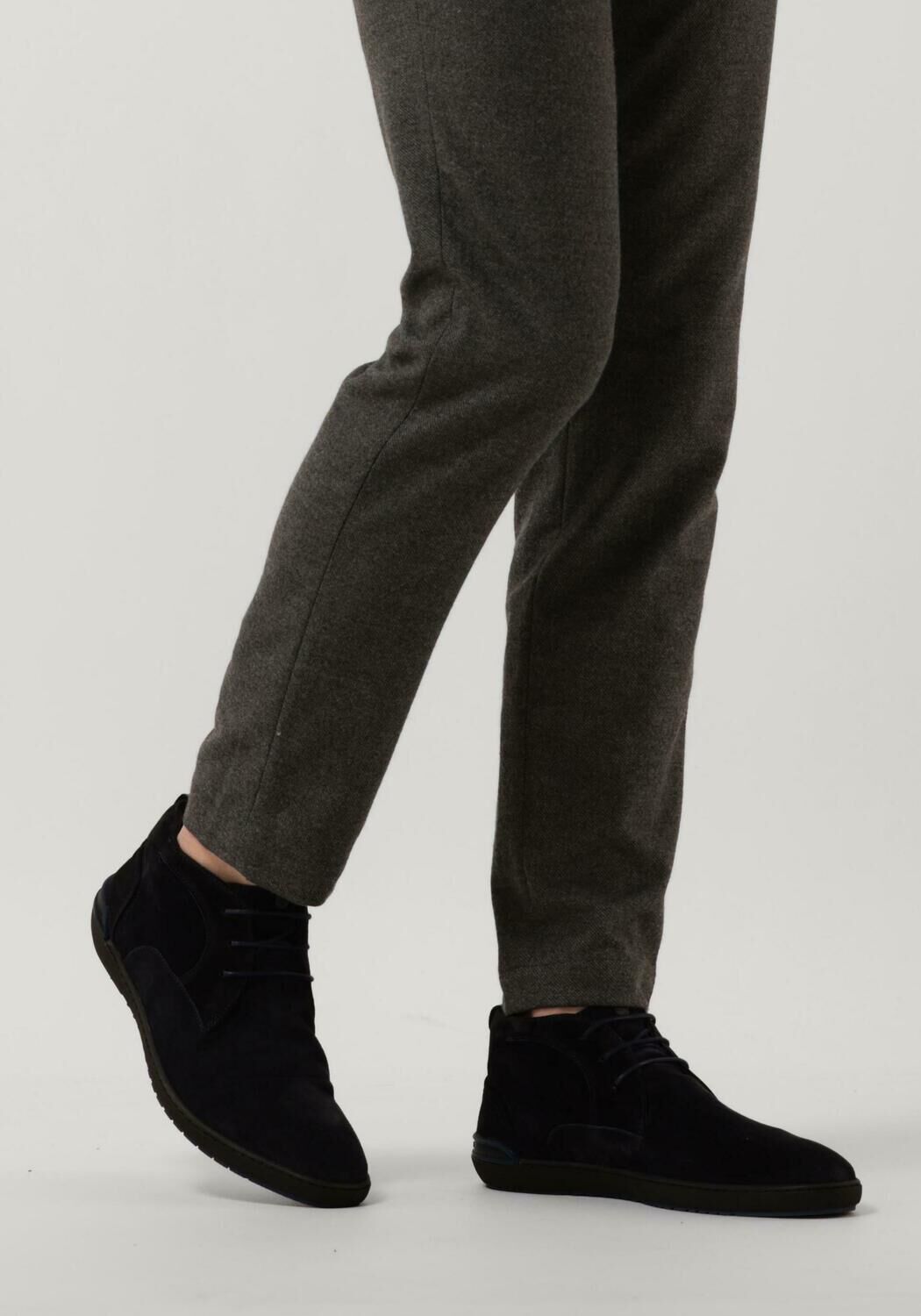 FLORIS VAN BOMMEL SFM-50108 Chaussures &agrave; lacets en bleu - large