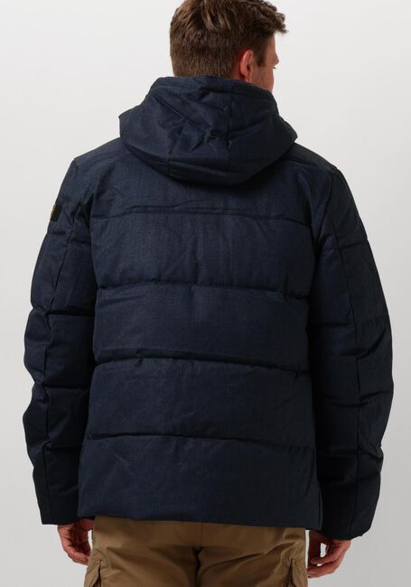 PME LEGEND Parkas SEMI LONG JACKET YETCRAFT MELANGE TWILL en bleu - large