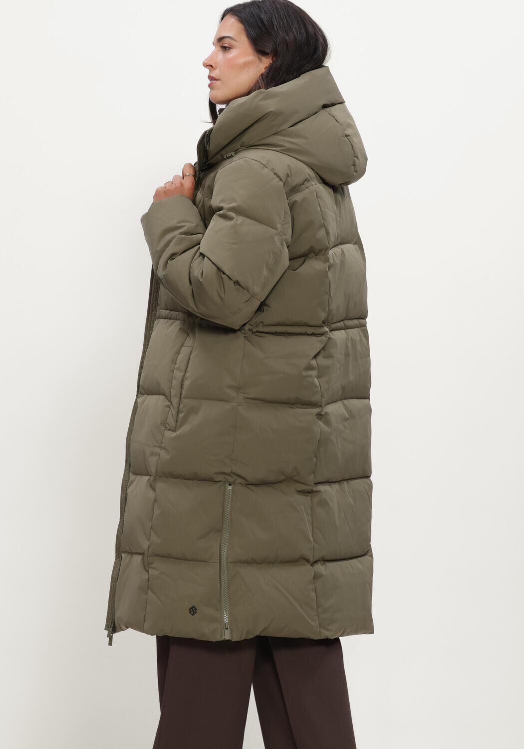 MSCH COPENHAGEN Veste matelass&eacute; MSCHZALA PAVINARIA JACKET Kaki - large