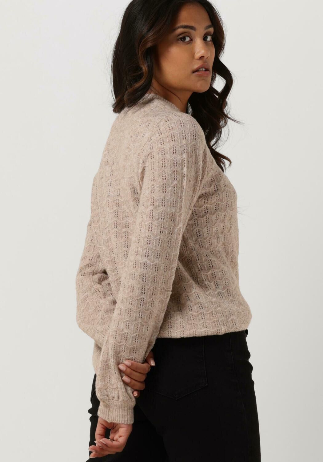 Beige MODSTROM Trui ALVES O NECK Omoda