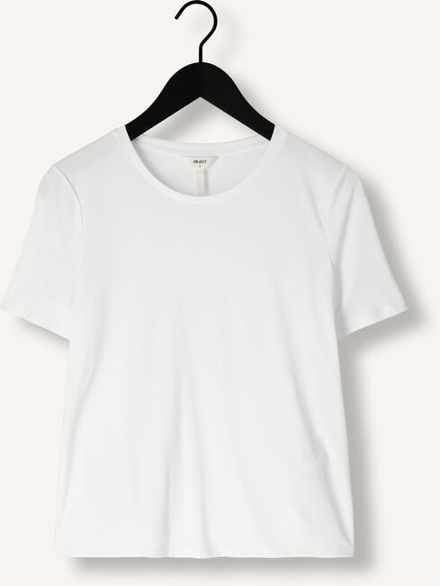 Witte OBJECT T-shirt OBJANNIE S/S T-SHIRT NOOS Witte OBJECT T-shirt OBJANNIE S/S T-SHIRT NOOS - large
