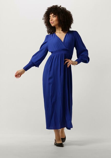 Y.A.S. Robe maxi YASDREA LS LONG DRESS en bleu - large