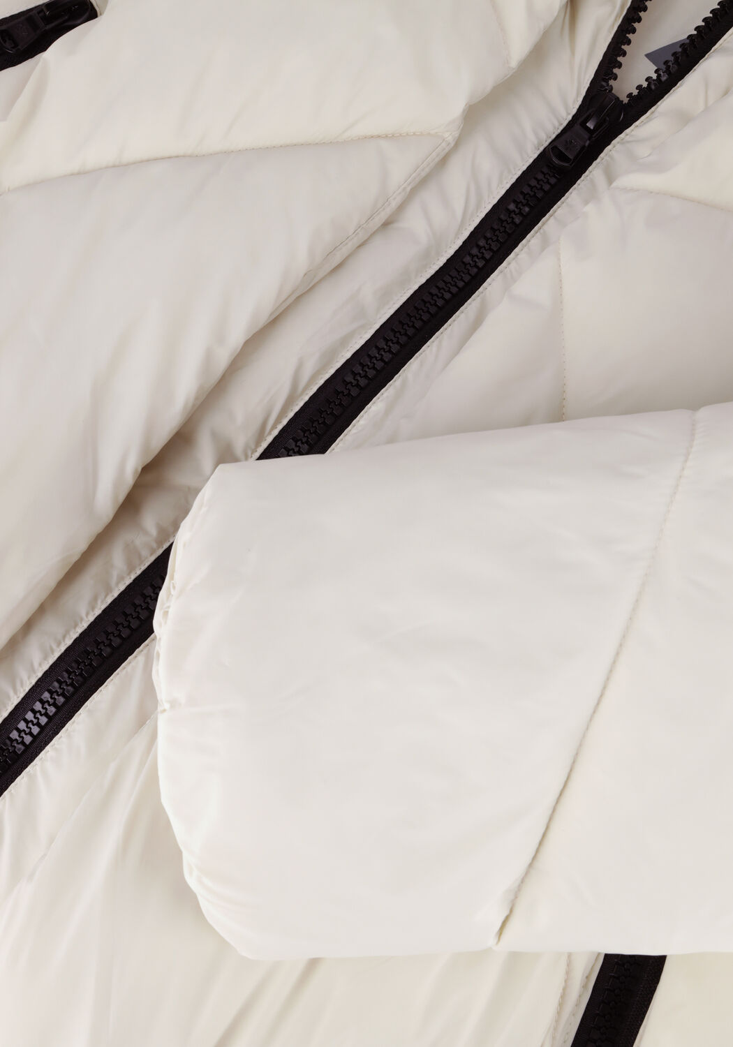 CANADIAN Veste matelass&eacute; EUGENIE LG SATIN Blanc - large