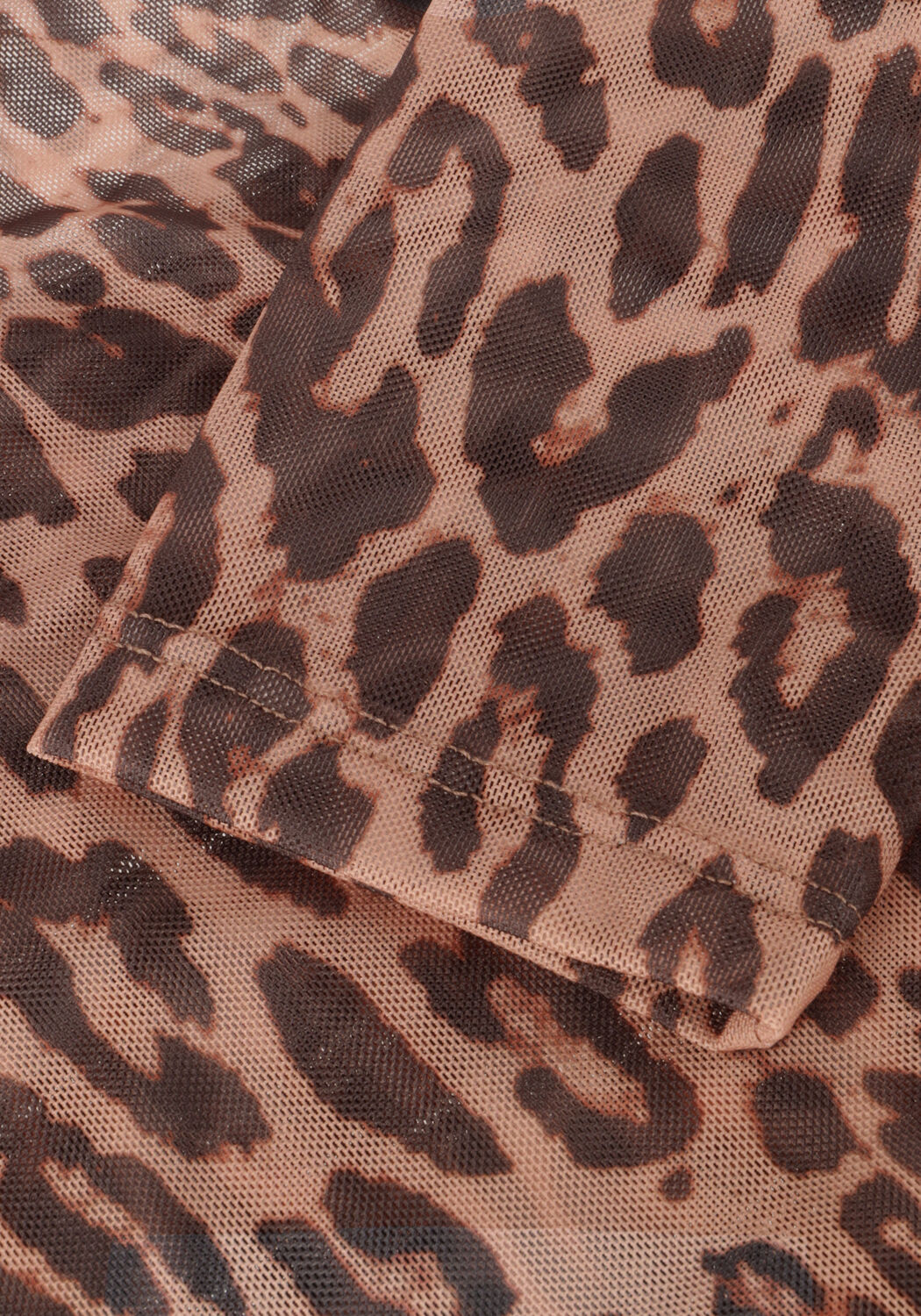 OBJECT Haut OBJNINNA SENI LS SLI MESH TOP E DIV en marron - large