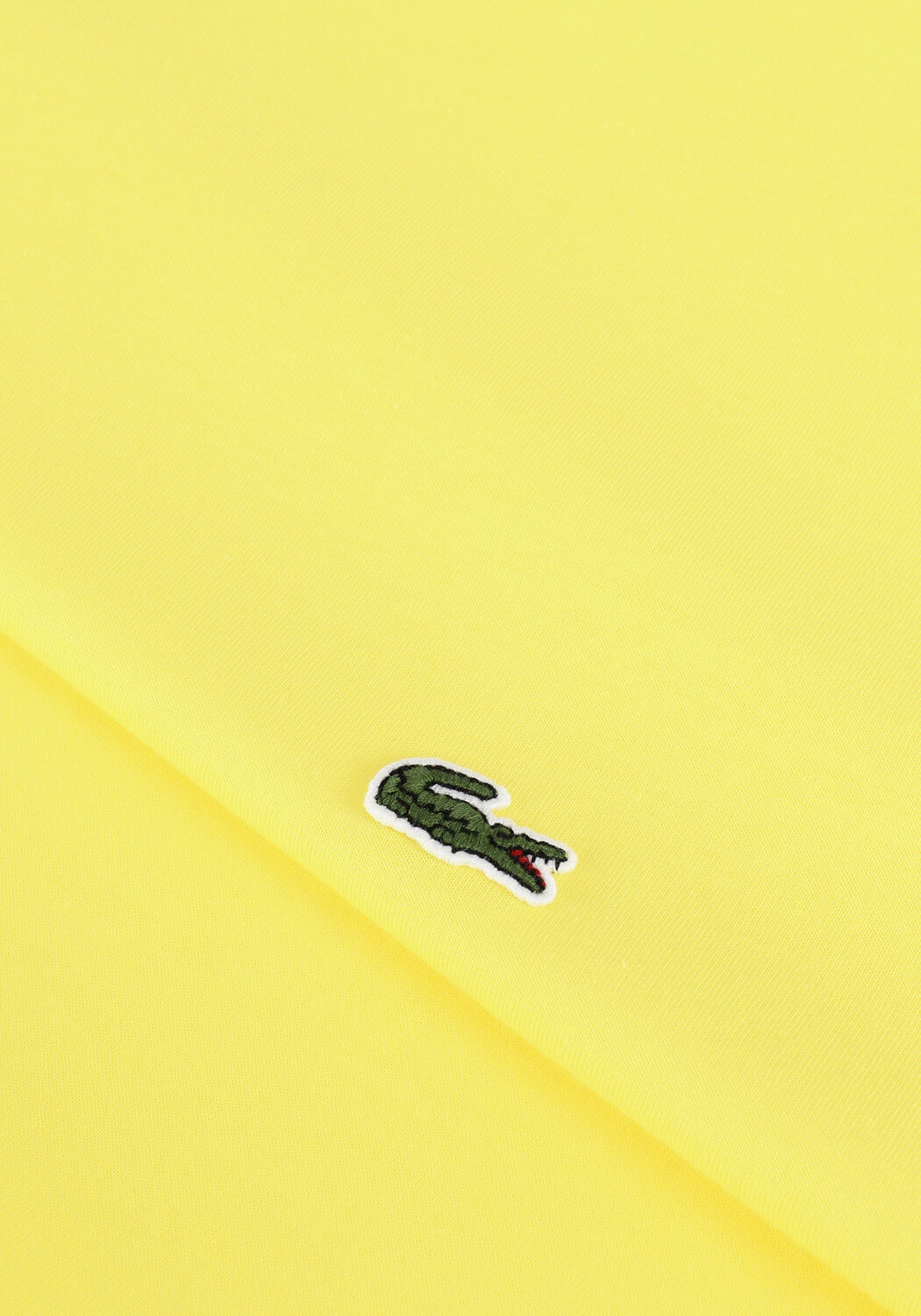 LACOSTE T-shirt 1HT1 MENS TEE-SHIRT 12 en jaune - large