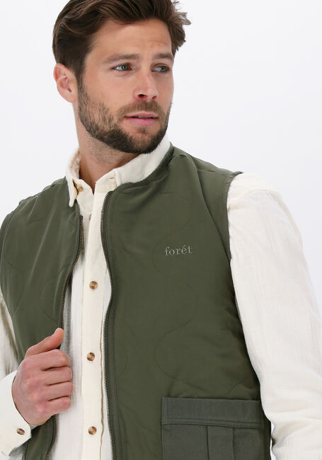 FORÉT Veste sans manches TROUWEL Vert foncé - large