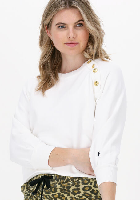 LEON & HARPER Chandail SALLY JC55 PLAIN en blanc - large