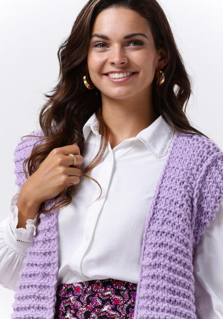 NOTRE-V Gilet KNIT GILET Lilas - large